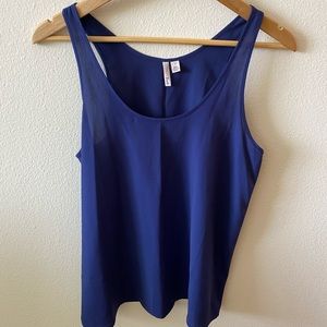 Blue tank top